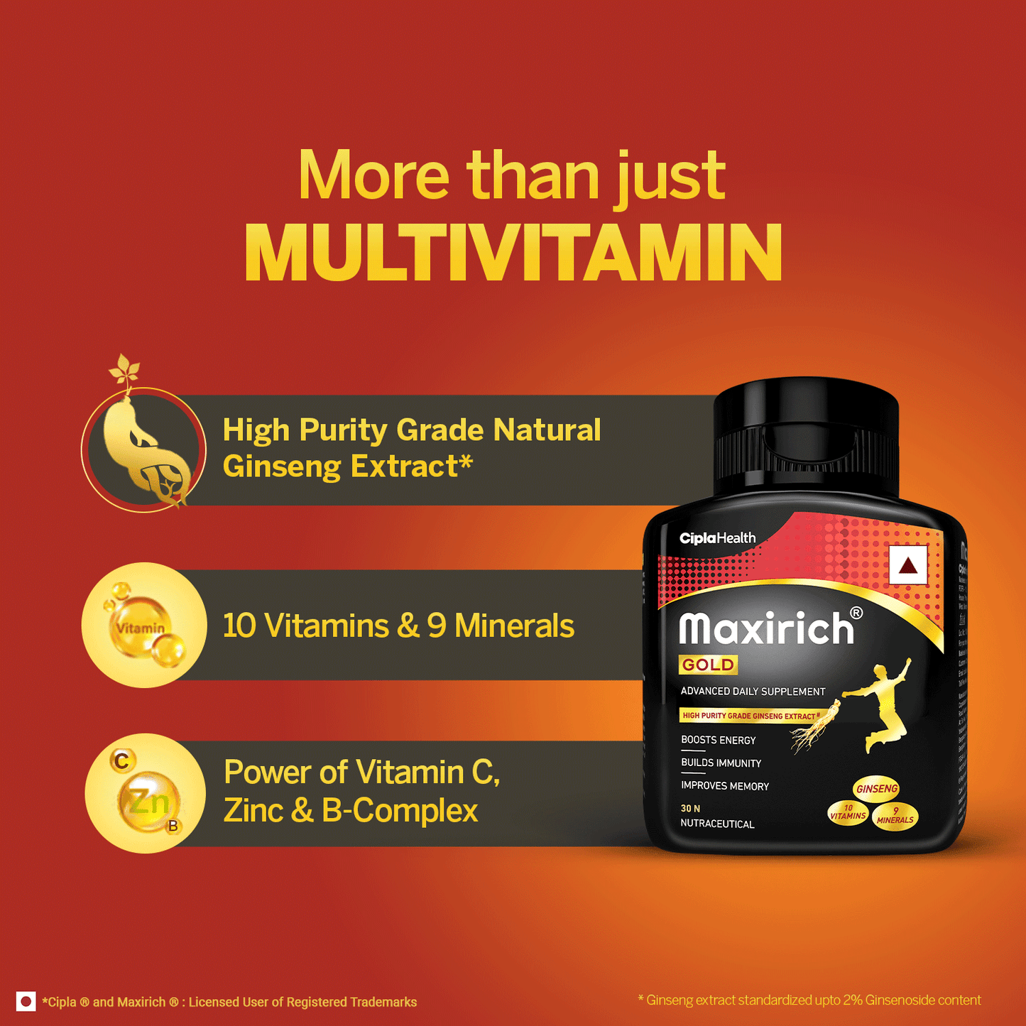 Maxirich Gold Multivitamin Capsules